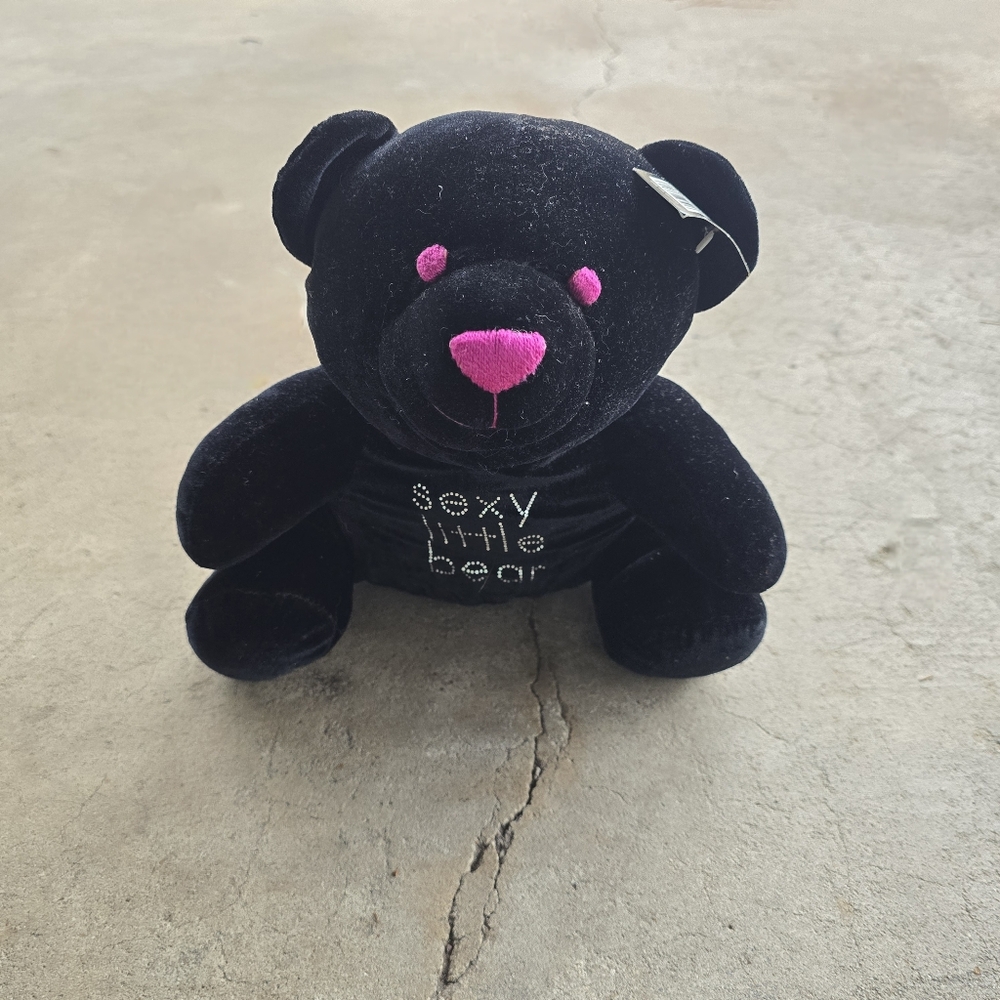 Vtg Victoria’s Secret Limited Y2K 2005 Sexy Little Bear Plush Bling Teddy